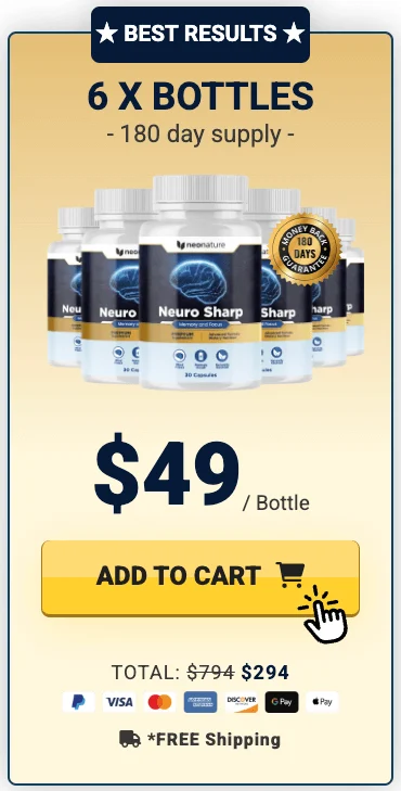 Buy Neuro Sharp 6 Bottle